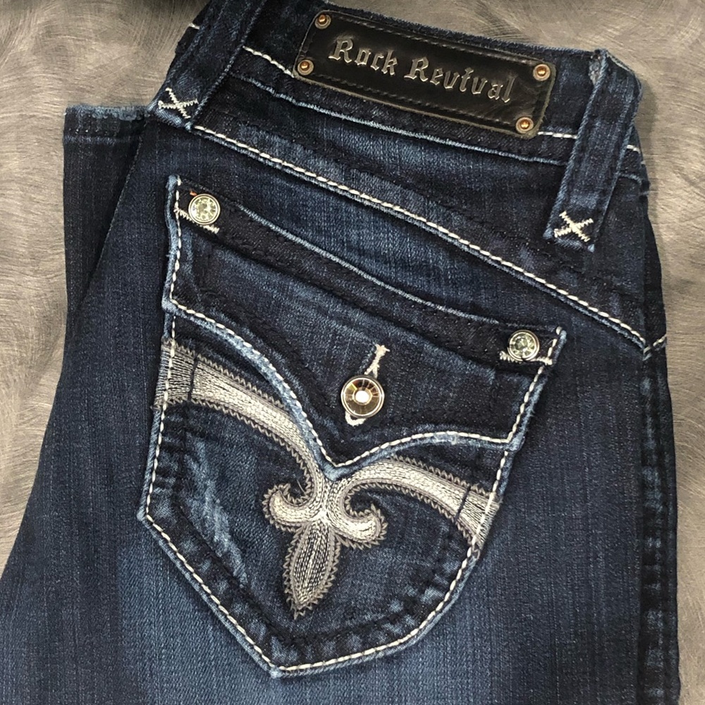 EUC - Rock Revival Stephanie Boot Cut Jeans
